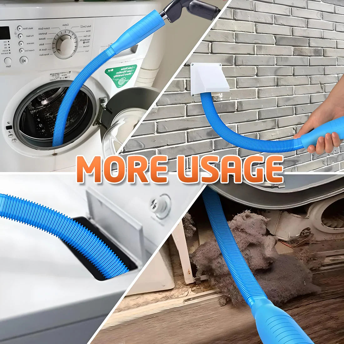 Dryer vent cleaner